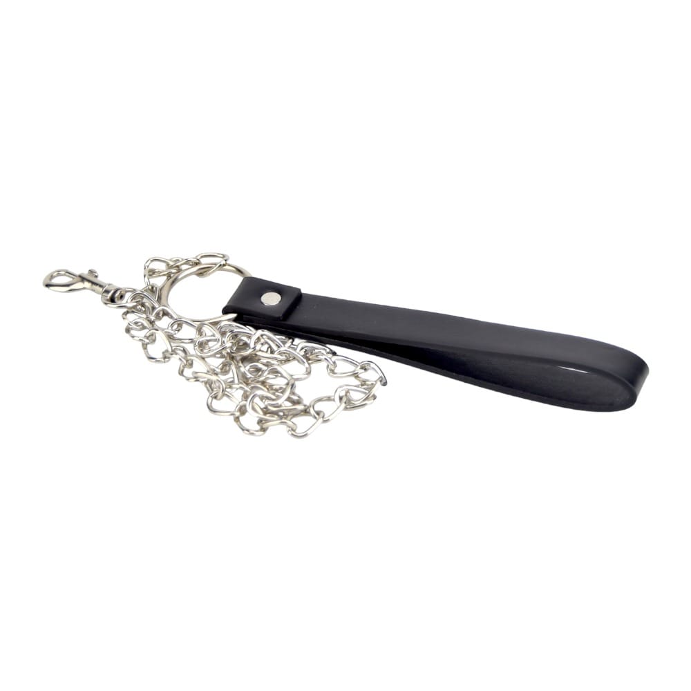 Bound to Please Furry Collar with Leash Black 8 Bound to Please Furry Collar with Leash Black - Image 7