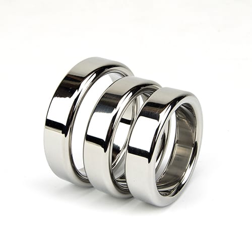 Bound to Please Metal Cock and Ball Ring - 50mm 6 Bound to Please Metal Cock and Ball Ring - 50mm - Image 5
