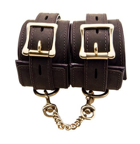 BOUND Nubuck Leather Ankle Restraints 7 BOUND Nubuck Leather Ankle Restraints - Image 6