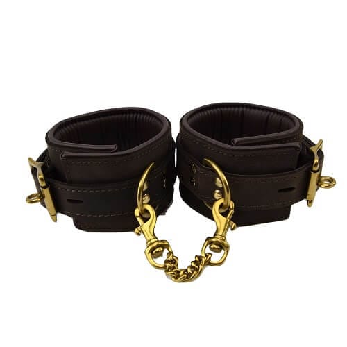 BOUND Nubuck Leather Ankle Restraints 5 BOUND Nubuck Leather Ankle Restraints - Image 4