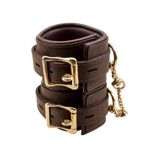 BOUND Nubuck Leather Ankle Restraints 6 BOUND Nubuck Leather Ankle Restraints - Image 5
