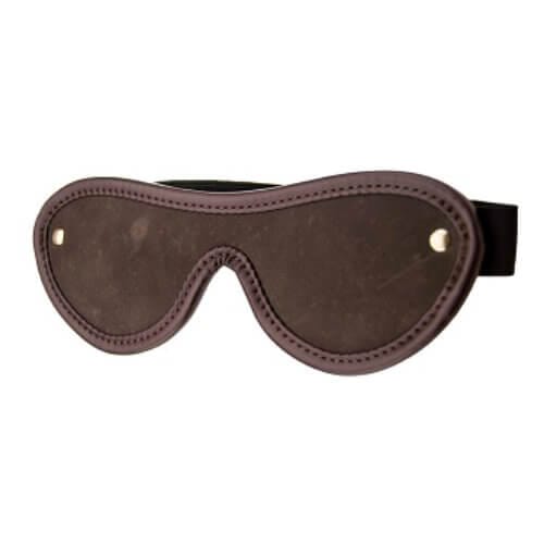 BOUND Nubuck Leather Blindfold 4 BOUND Nubuck Leather Blindfold - Image 3