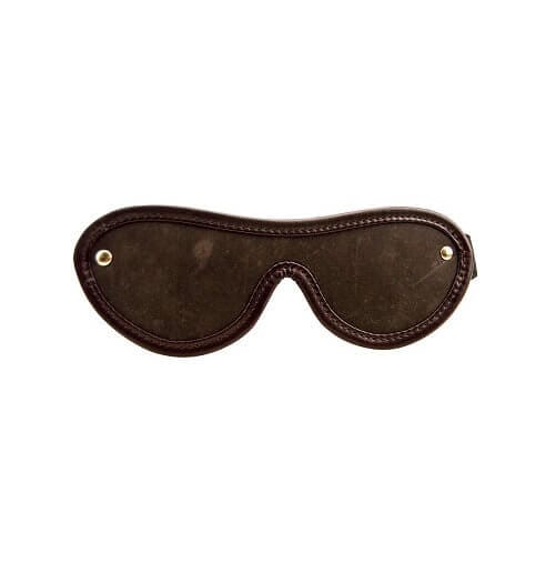 BOUND Nubuck Leather Blindfold 2 bondage blindfold