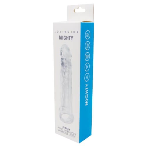 Loving Joy Mighty 3 Inch Penis Extension with Ball Loop 5 Loving Joy Mighty 3 Inch Penis Extension with Ball Loop - Image 4