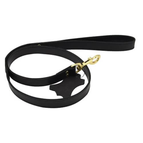Bound Noir Nubuck Leather Leash 2 restraint