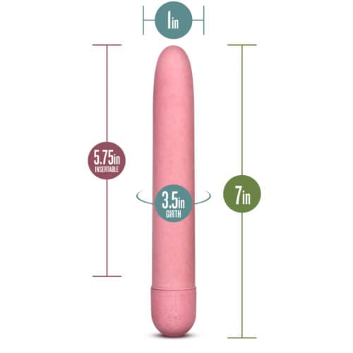 Gaia Biodegradable Eco Vibrator Pink 7 Gaia Biodegradable Eco Vibrator Pink - Image 6