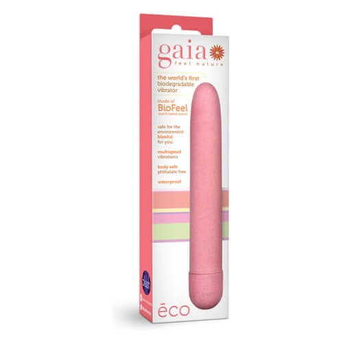 Gaia Biodegradable Eco Vibrator Pink 5 Gaia Biodegradable Eco Vibrator Pink - Image 4