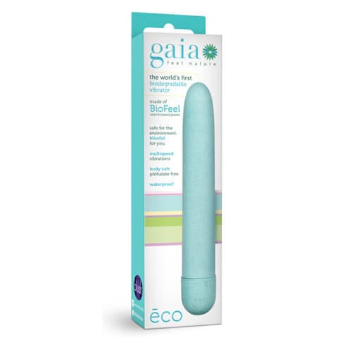 Gaia Biodegradable Eco Vibrator Blue 5 Gaia Biodegradable Eco Vibrator Blue - Image 4
