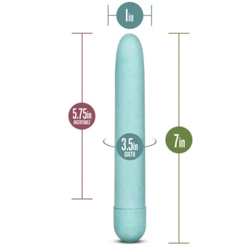 Gaia Biodegradable Eco Vibrator Blue 6 Gaia Biodegradable Eco Vibrator Blue - Image 5
