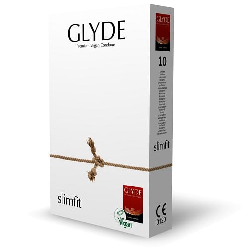 Glyde Ultra Slimfit Vegan Condoms 10 Pack 4 Glyde Ultra Slimfit Vegan Condoms 10 Pack - Image 3