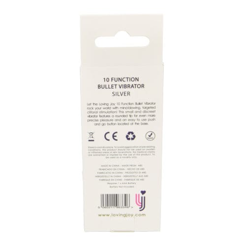 Loving Joy Single Speed Silver Bullet Vibrator 10 Loving Joy Single Speed Silver Bullet Vibrator - Image 9