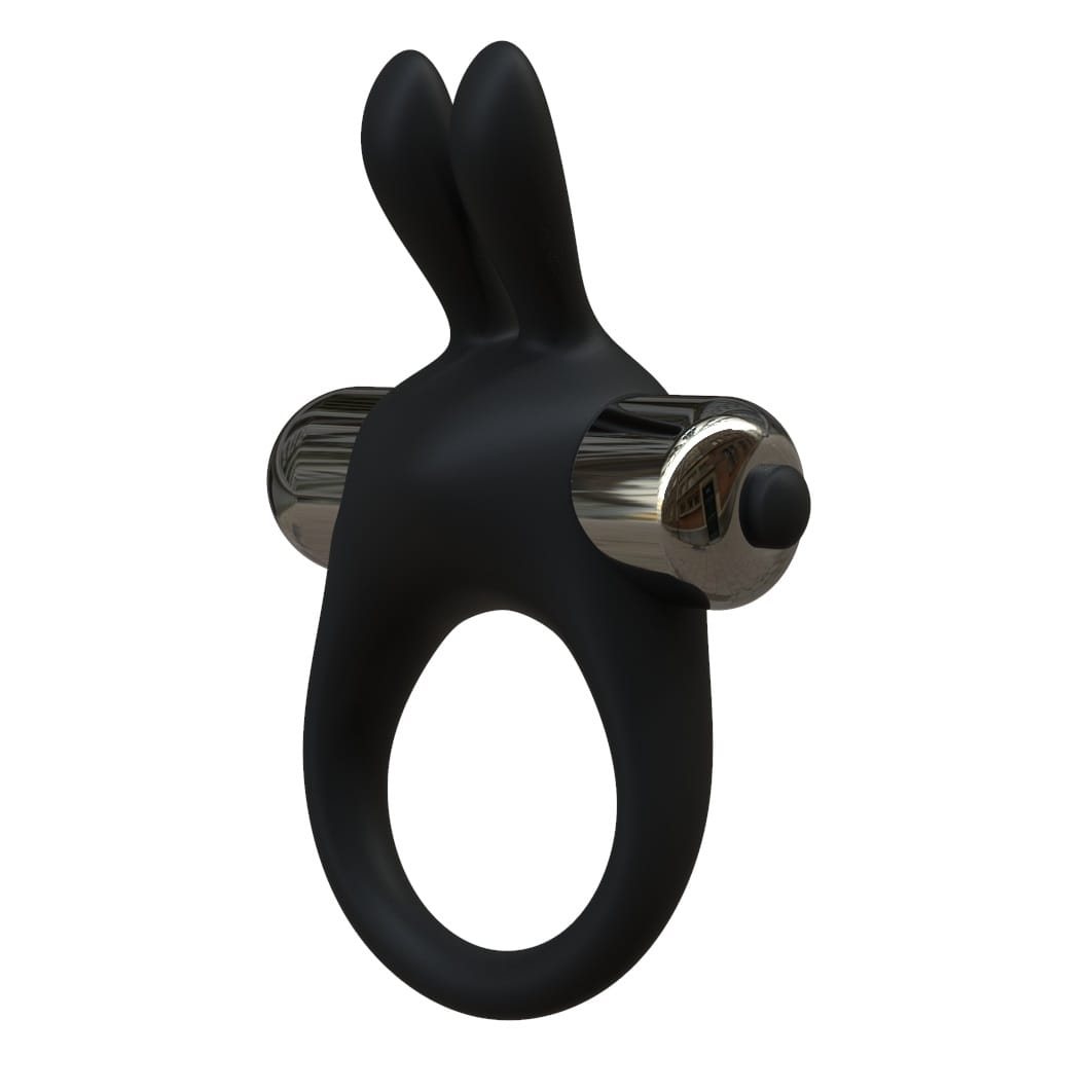 JoyRings Silicone Rabbit Vibrating Cock Ring 4 JoyRings Silicone Rabbit Vibrating Cock Ring - Image 3