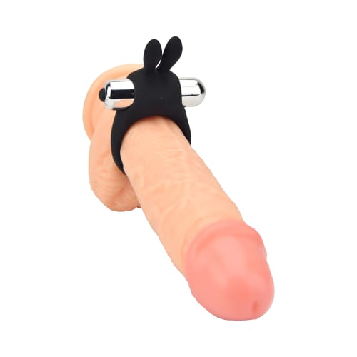 JoyRings Silicone Rabbit Vibrating Cock Ring 5 JoyRings Silicone Rabbit Vibrating Cock Ring - Image 4
