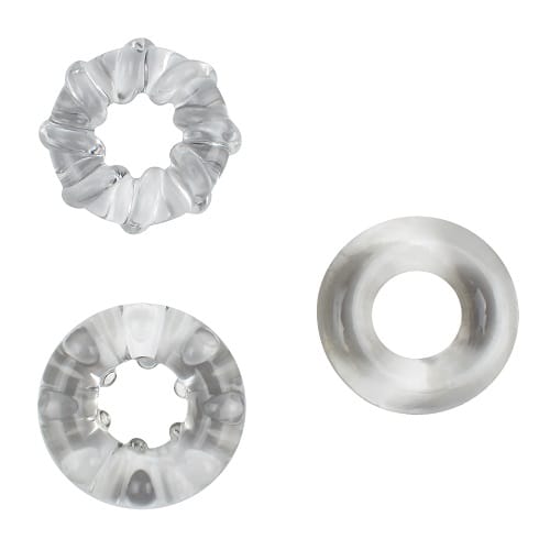 JoyRings Enhancement Cock Ring Set (3 Pack) 2 JoyRings Enhancement Cock Ring Set (3 Pack) - Image 1