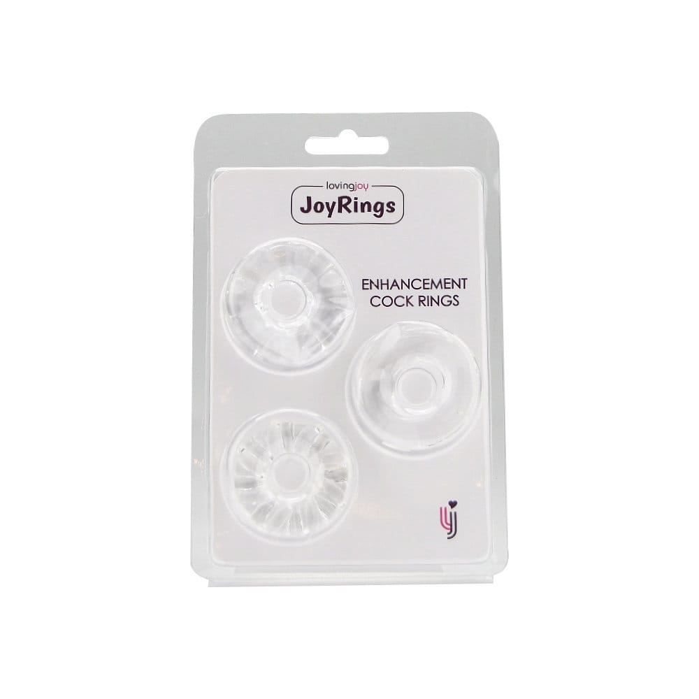 JoyRings Enhancement Cock Ring Set (3 Pack) 8 JoyRings Enhancement Cock Ring Set (3 Pack) - Image 7
