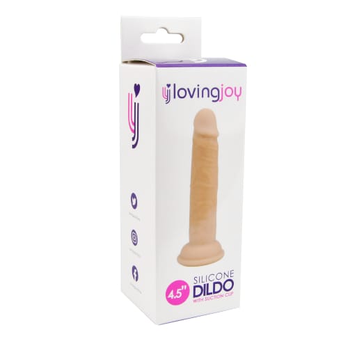 Loving Joy 4.5 Inch Silicone Dildo 9 Loving Joy 4.5 Inch Silicone Dildo - Image 8