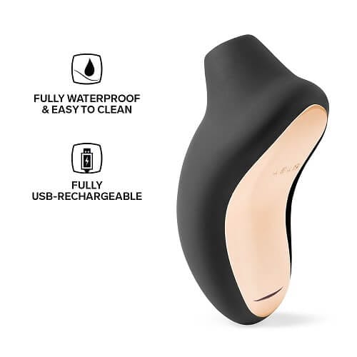 LELO SONA Sonic Clitoral Massager - Black 7 LELO SONA Sonic Clitoral Massager - Black - Image 6