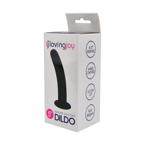 Loving Joy Slimline Silicone Dildo 5 Inch 5 Loving Joy Slimline Silicone Dildo 5 Inch - Image 4