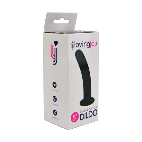 Loving Joy Slimline Silicone Dildo 5 Inch 6 Loving Joy Slimline Silicone Dildo 5 Inch - Image 5