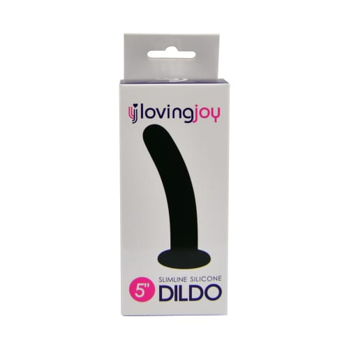 Loving Joy Slimline Silicone Dildo 5 Inch 4 Loving Joy Slimline Silicone Dildo 5 Inch - Image 3
