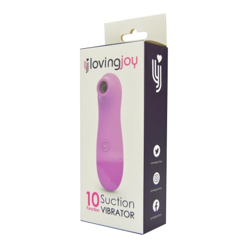 Loving Joy 10 Function Clitoral Suction Vibrator Pink 10 Loving Joy 10 Function Clitoral Suction Vibrator Pink - Image 9