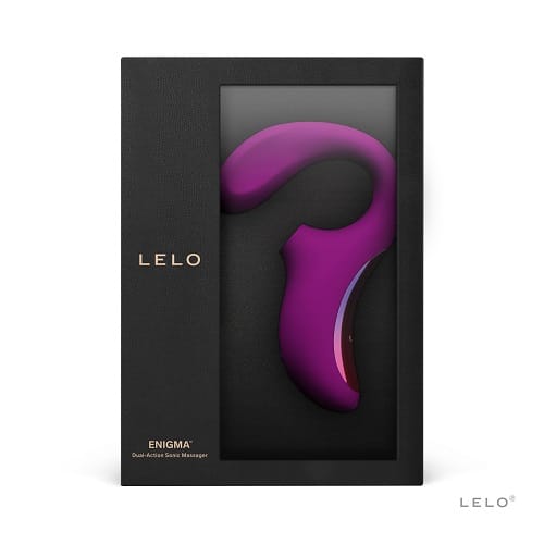 LELO Enigma Dual Stimulation Sonic Massager Deep Rose 6 LELO Enigma Dual Stimulation Sonic Massager Deep Rose - Image 5