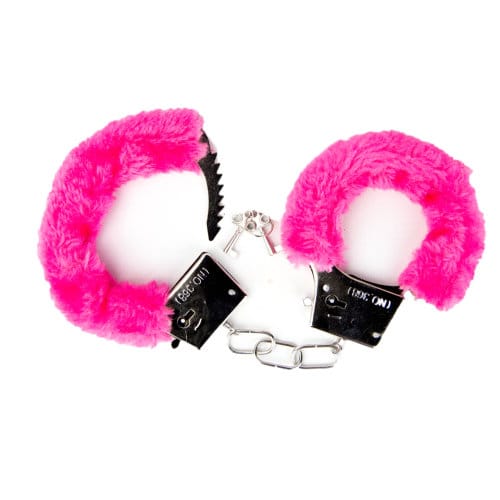 Loving Joy Furry Handcuffs Pink 7 Loving Joy Furry Handcuffs Pink - Image 6