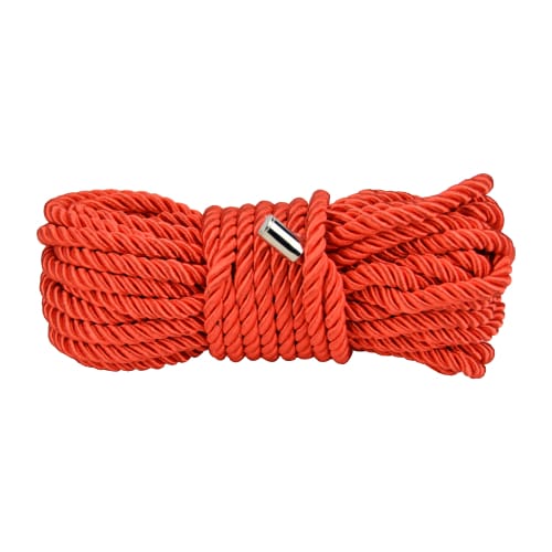 Bound to Please Silky Bondage Rope 10m Red 4 Bound to Please Silky Bondage Rope 10m Red - Image 3