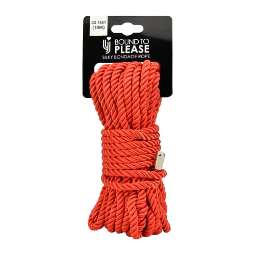 Bound to Please Silky Bondage Rope 10m Red 5 Bound to Please Silky Bondage Rope 10m Red - Image 4