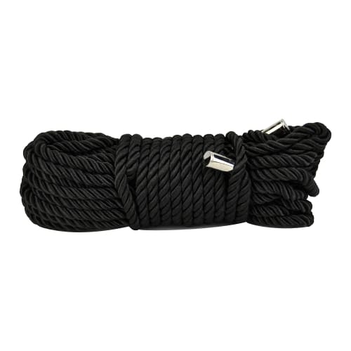 Bound to Please Silky Bondage Rope 10m Black 4 Bound to Please Silky Bondage Rope 10m Black - Image 3