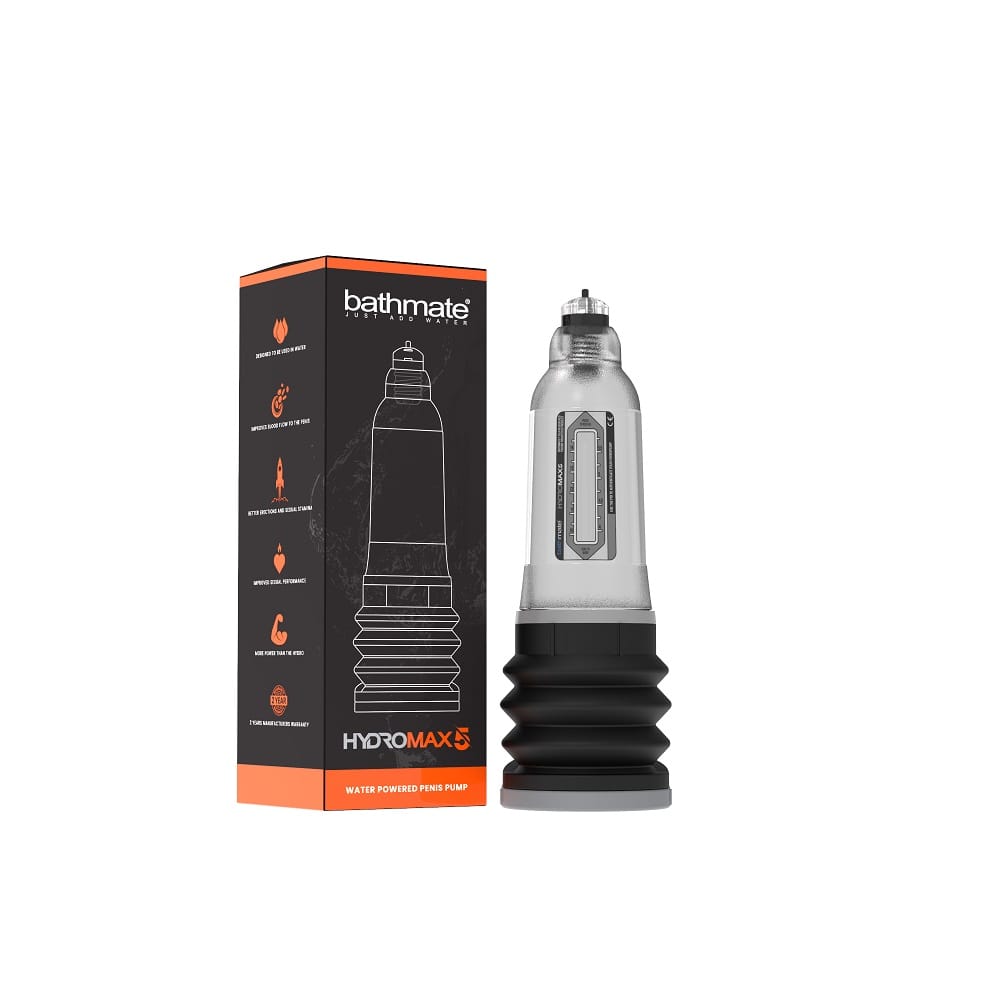 Bathmate Hydromax 5 Penis Pump Clear 2 penis pump