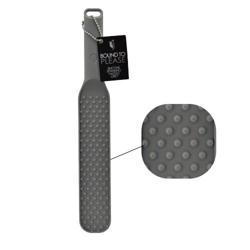 Bound to Please Silicone Spanking Paddle Grey 5 Bound to Please Silicone Spanking Paddle Grey - Image 4