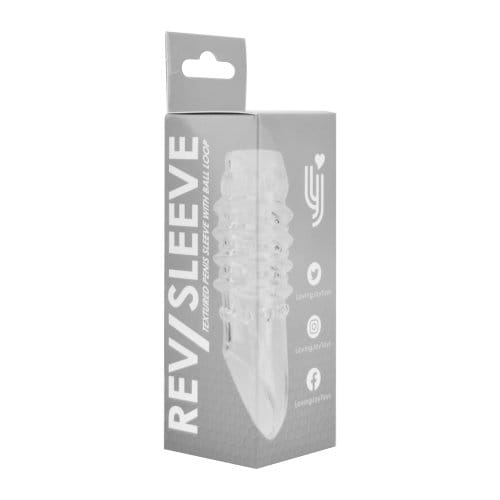 Rev-Sleeves Textured Penis Sleeve with Ball Loop 8 Rev-Sleeves Textured Penis Sleeve with Ball Loop - Image 7