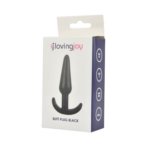 Loving Joy Butt Plug Black 8 Loving Joy Butt Plug Black - Image 7