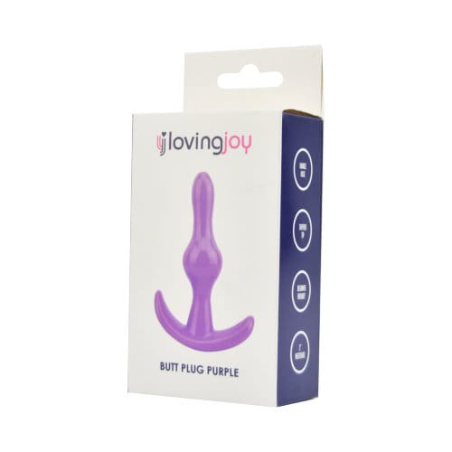 Loving Joy Butt Plug Purple 8 Loving Joy Butt Plug Purple - Image 7