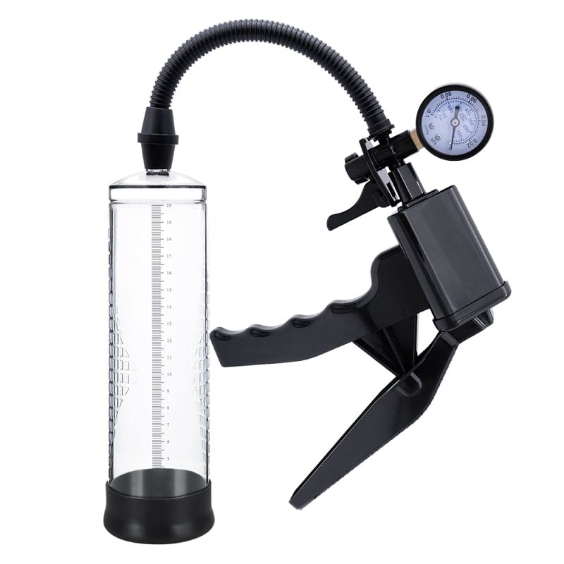Rev-Pump Gauge Pistol Grip Penis Pump 2 Rev-Pump Gauge Pistol Grip Penis Pump - Image 1