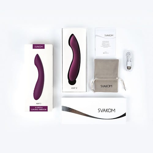 Svakom Amy 2 G-Spot and Clitoral Vibrator 8 Svakom Amy 2 G-Spot and Clitoral Vibrator - Image 7