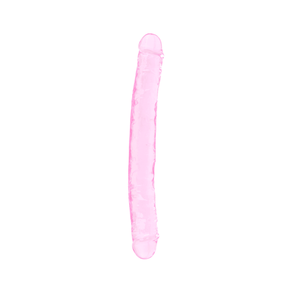 Loving Joy 12 Inch Double Dildo Pink 4 Loving Joy 12 Inch Double Dildo Pink - Image 3