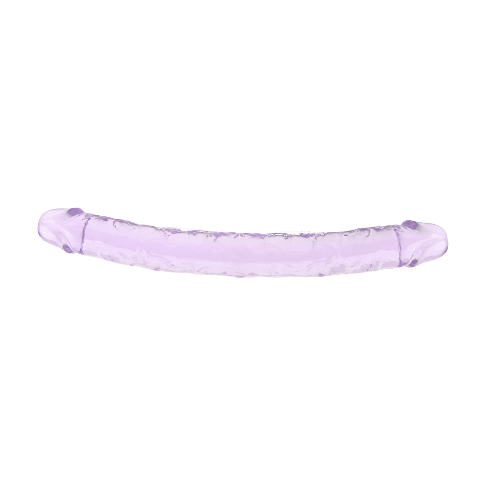 Loving Joy 12 Inch Double Dildo Purple 4 Loving Joy 12 Inch Double Dildo Purple - Image 3