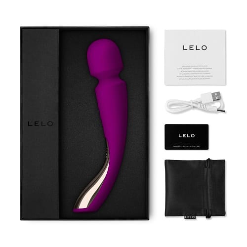 LELO Smart Wand 2 Medium Deep Rose 9 LELO Smart Wand 2 Medium Deep Rose - Image 8
