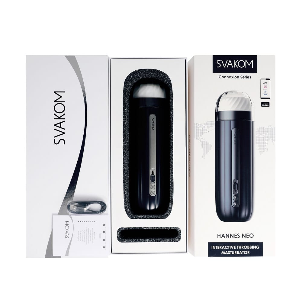 Svakom Hannes Neo Heat Vibrating Male Masturbator 6 Svakom Hannes Neo Heat Vibrating Male Masturbator - Image 5