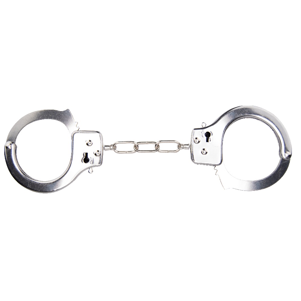 Bound to Play. Heavy Duty Metal Handcuffs 2 bondage restraints