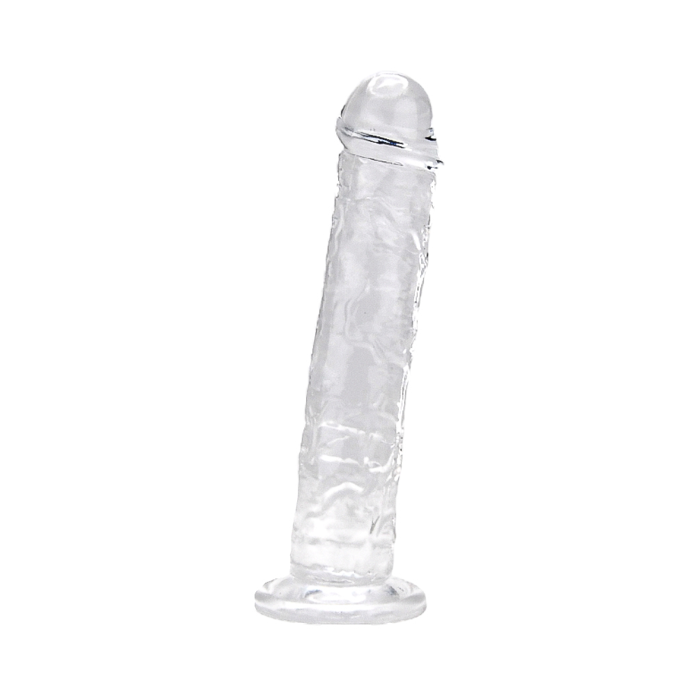 Loving Joy 8.5 Inch Suction Cup Dildo Clear 5 Loving Joy 8.5 Inch Suction Cup Dildo Clear - Image 4