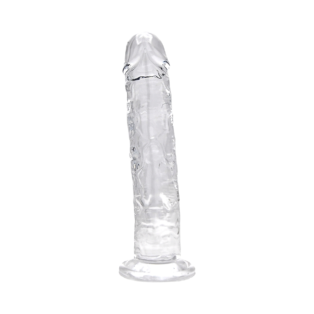 Loving Joy 9.5 Inch Suction Cup Dildo Clear 5 Loving Joy 9.5 Inch Suction Cup Dildo Clear - Image 4