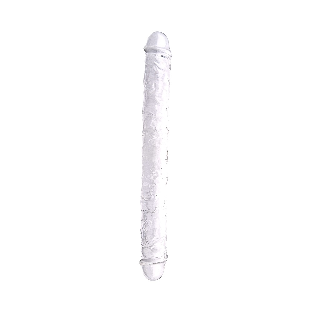 Loving Joy 15 Inch Double Ended Dildo Clear 2 15 Inch Double Ended Dildo