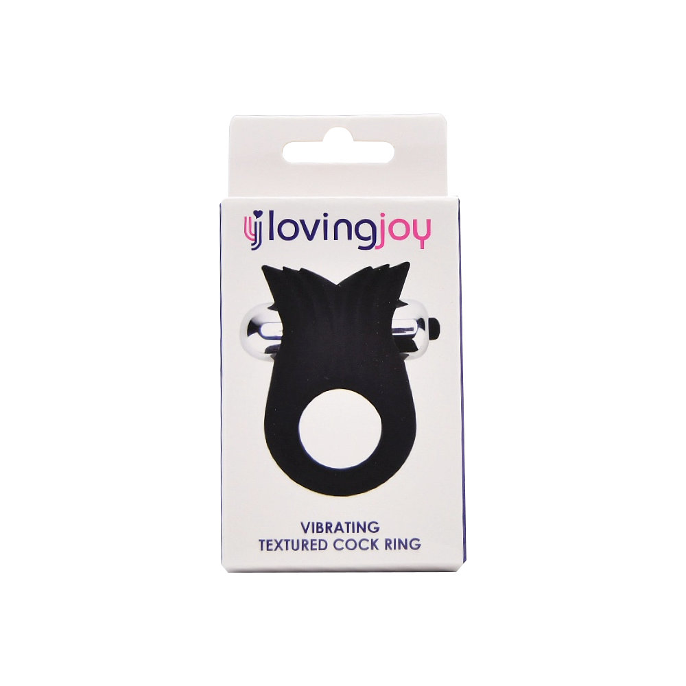 Loving Joy Silicone Vibrating Textured Cock Ring 7 Loving Joy Silicone Vibrating Textured Cock Ring - Image 6