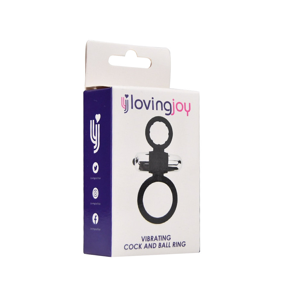 Loving Joy Silicone Vibrating Cock and Ball Ring 8 Loving Joy Silicone Vibrating Cock and Ball Ring - Image 7
