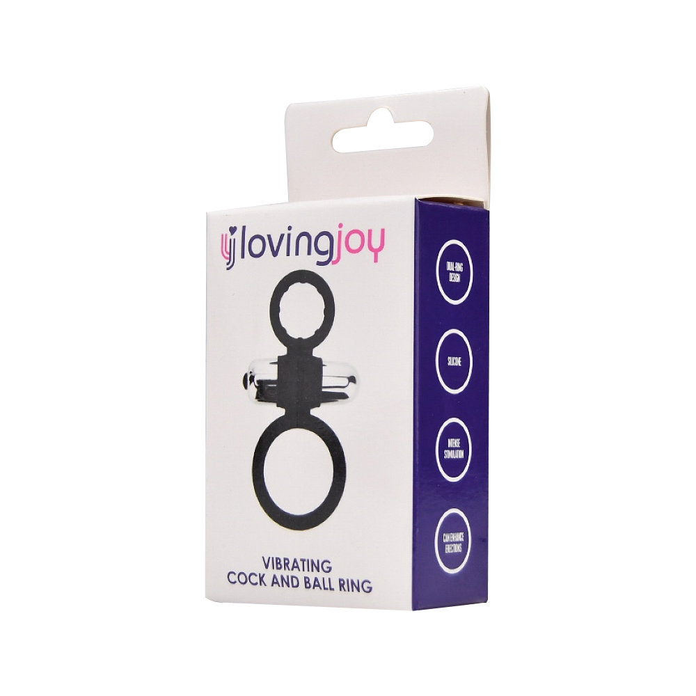 Loving Joy Silicone Vibrating Cock and Ball Ring 7 Loving Joy Silicone Vibrating Cock and Ball Ring - Image 6