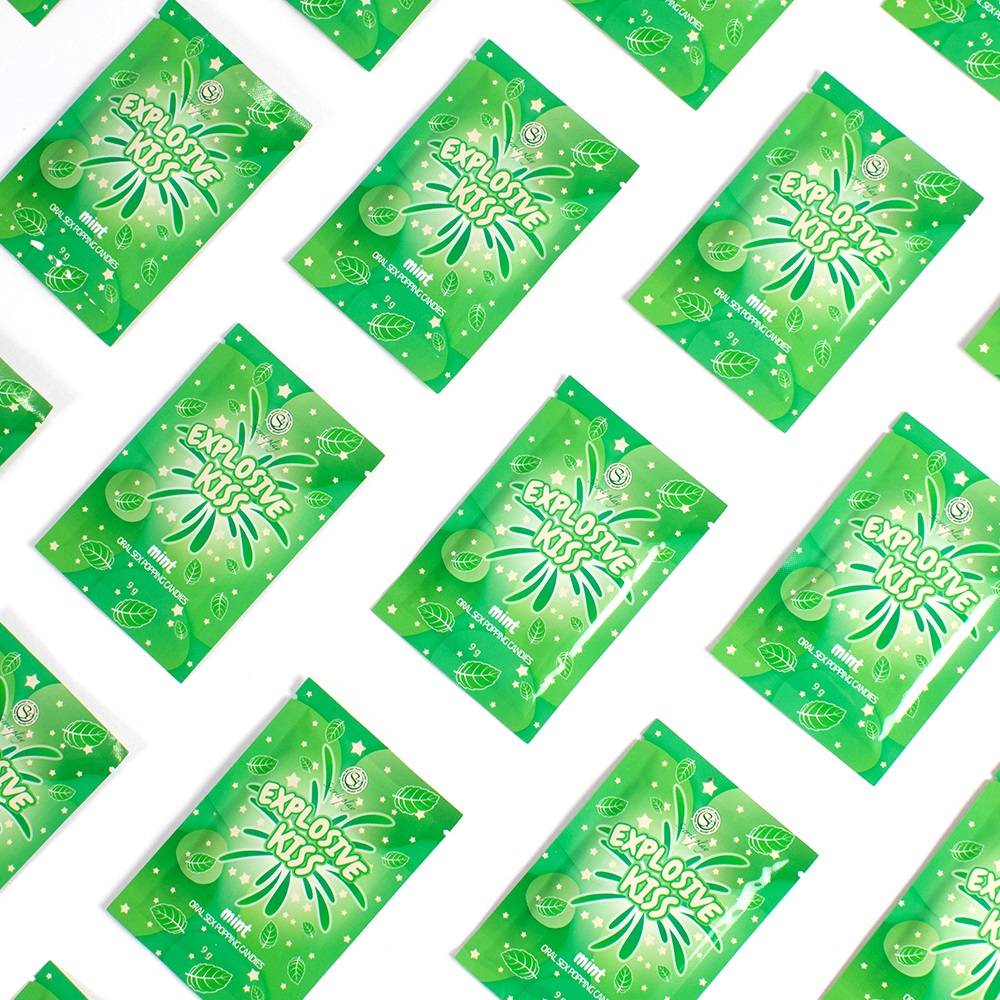 Explosive Kiss Popping Candies Mint Flavour 5 Explosive Kiss Popping Candies Mint Flavour - Image 4