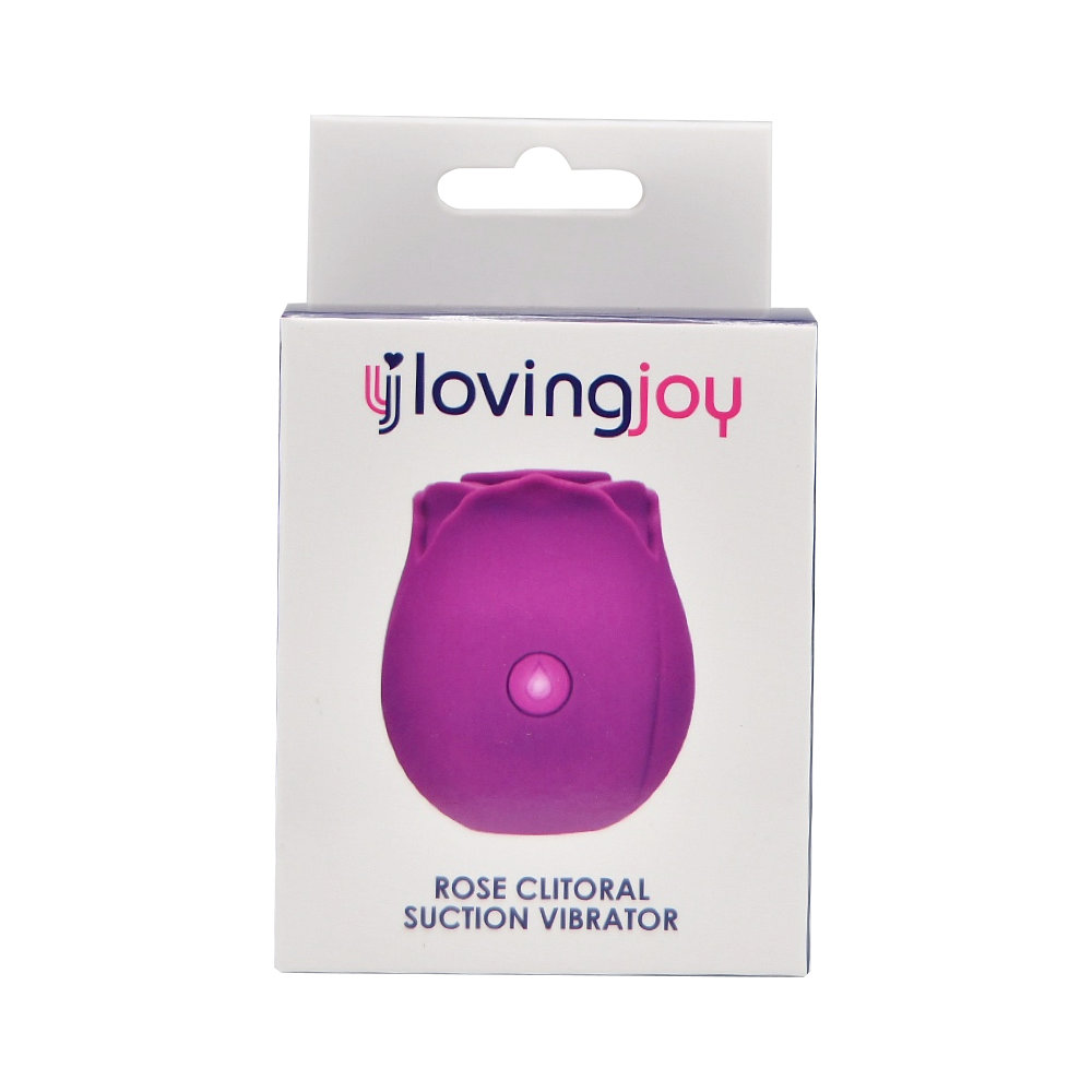 Loving Joy Rose Toy Clitoral Suction Vibrator Purple 8 Loving Joy Rose Toy Clitoral Suction Vibrator Purple - Image 8